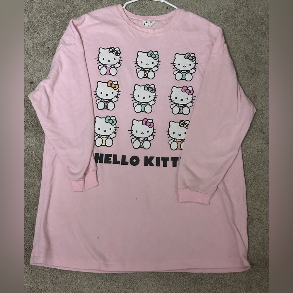hello kitty XL sleep shirt